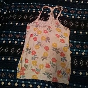 Floral tank top